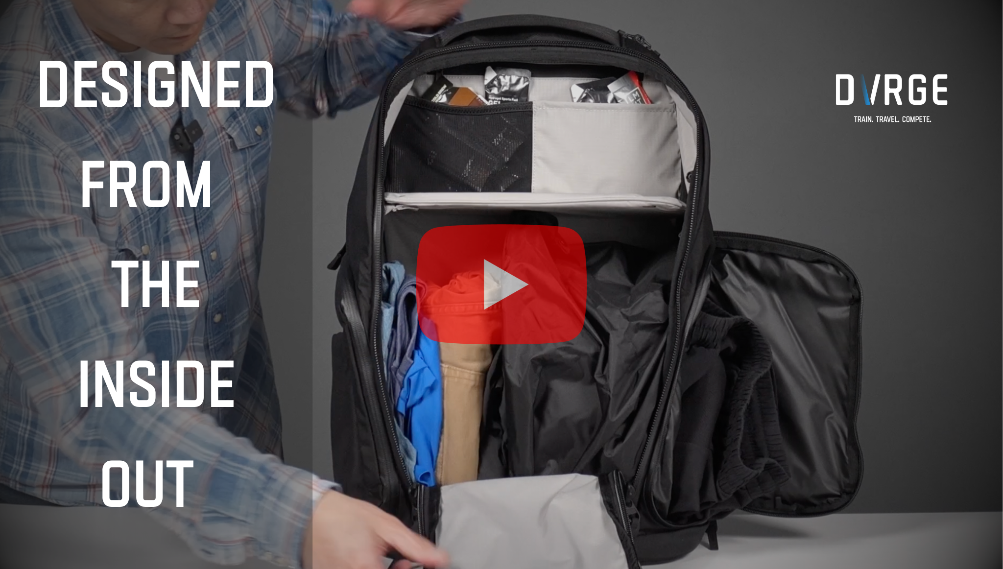 Load video: Demonstrating benefits of the DVRGE backpack