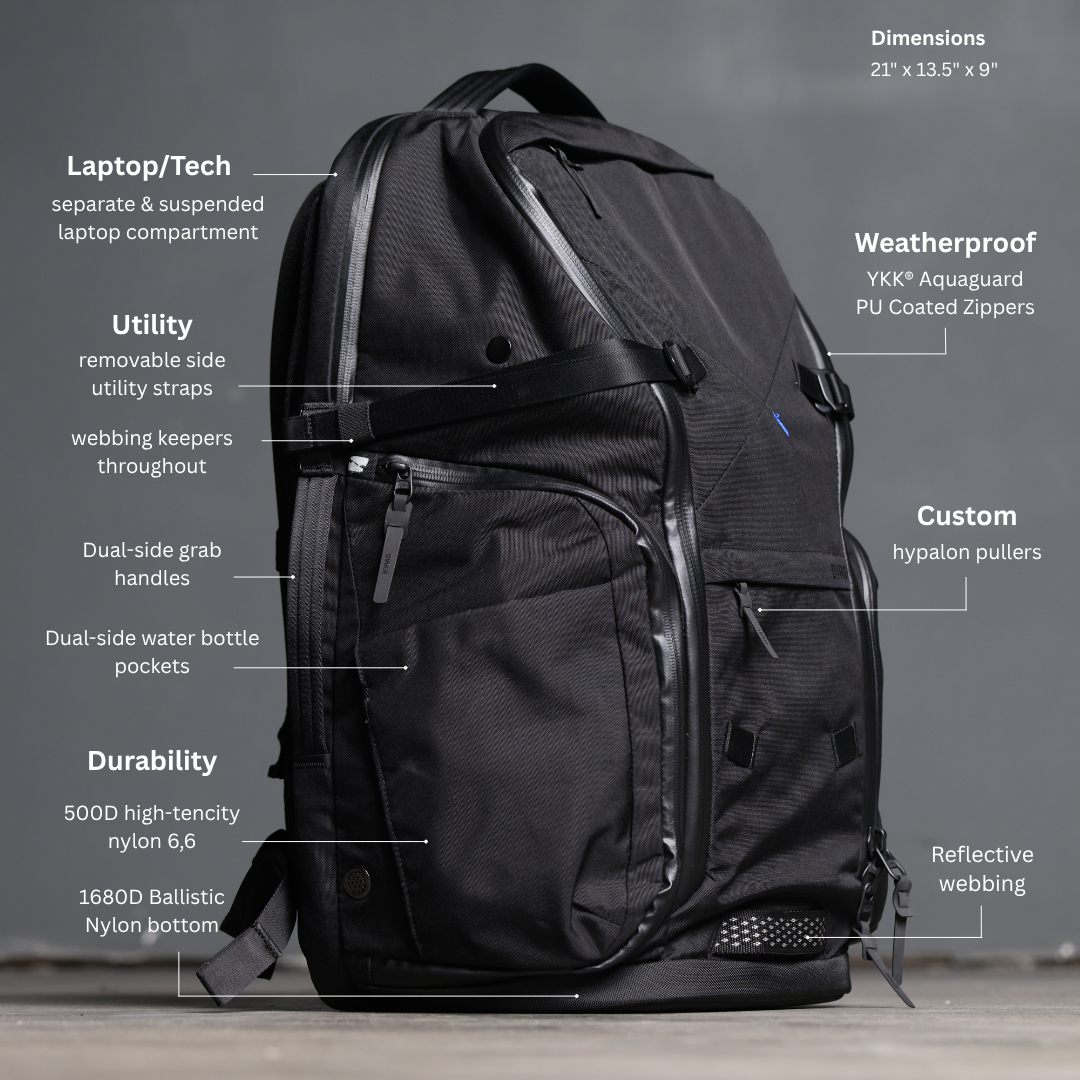 The DVRGE Backpack 36L